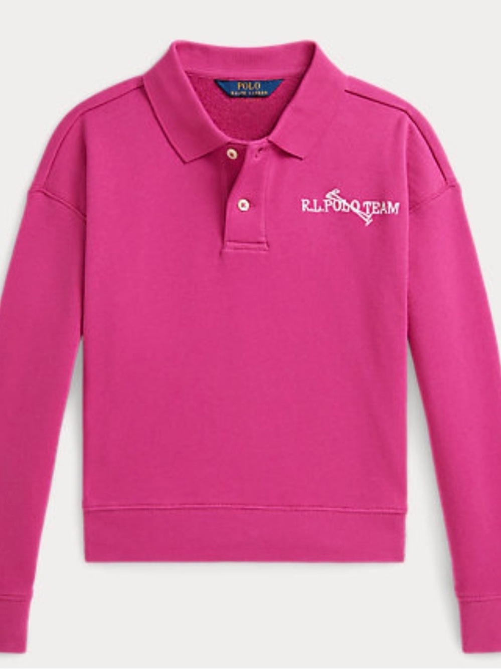Polo Team Terry Polo Sweatshirt Ralph Lauren for Girls